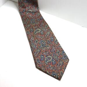 Vintage Foley’s Paisley Silk Tie 3”‎ Wide